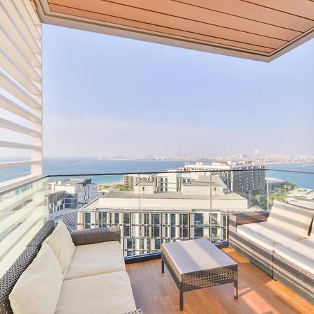 Posh 2 Bedroom Oceanfront Apt In The Heart Of Bluewaters Island Dubai Eksteriør billede
