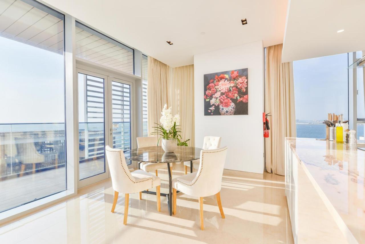 Posh 2 Bedroom Oceanfront Apt In The Heart Of Bluewaters Island Dubai Eksteriør billede