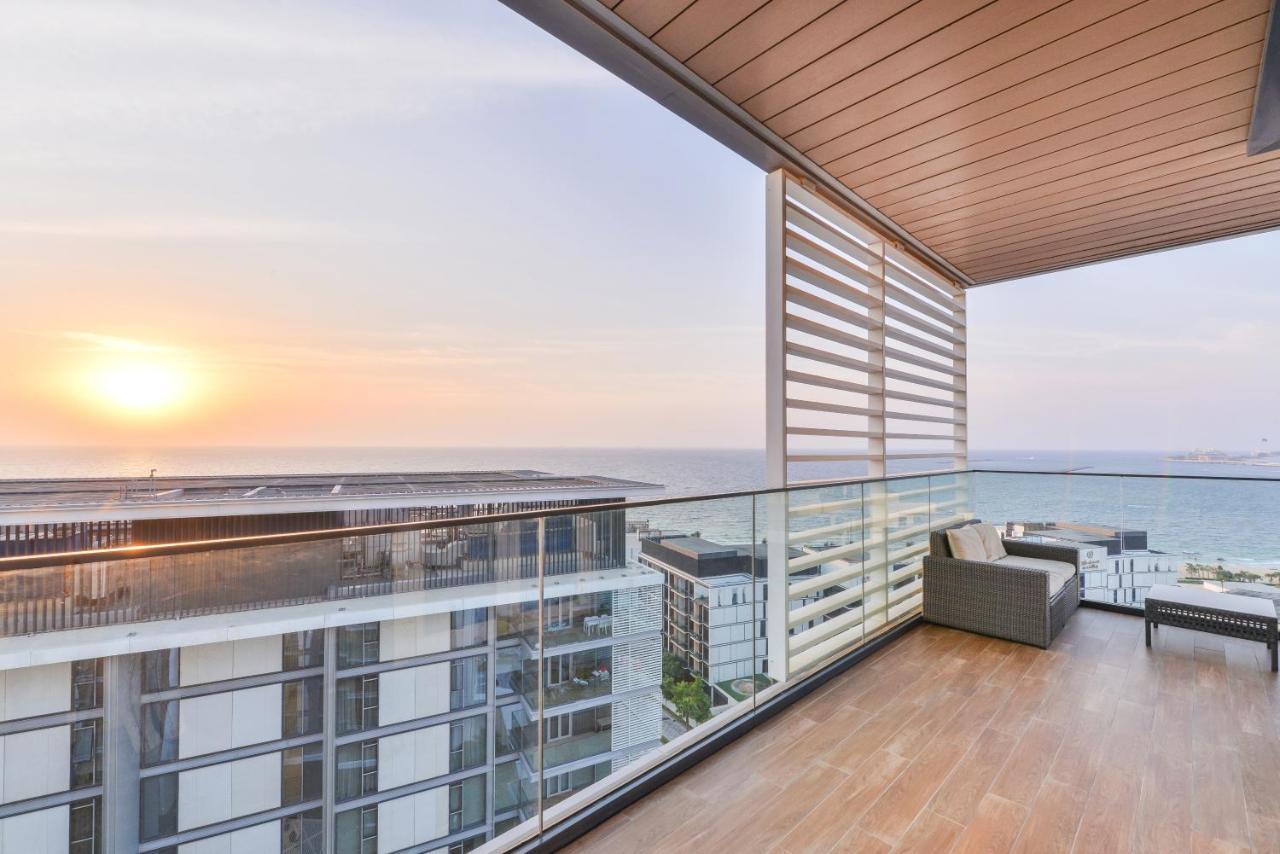 Posh 2 Bedroom Oceanfront Apt In The Heart Of Bluewaters Island Dubai Eksteriør billede