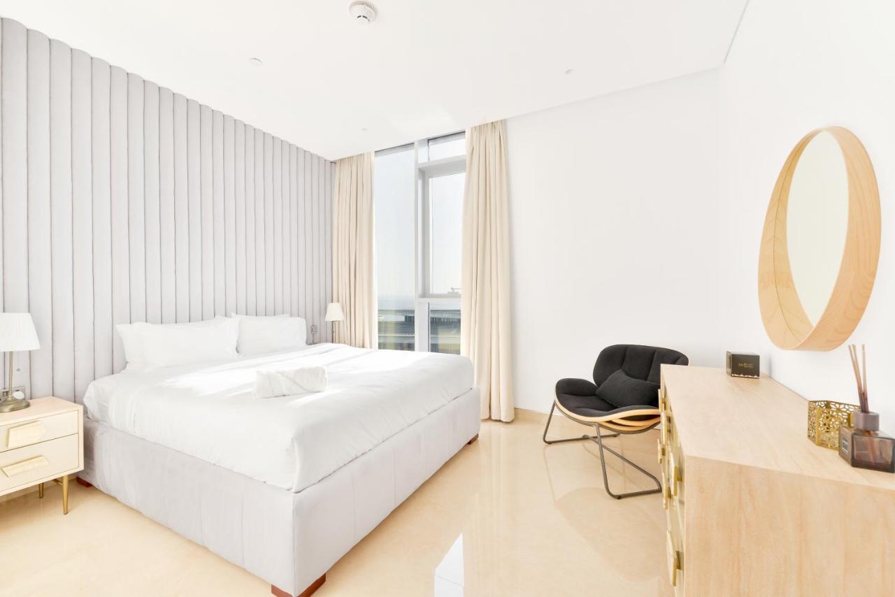 Posh 2 Bedroom Oceanfront Apt In The Heart Of Bluewaters Island Dubai Eksteriør billede