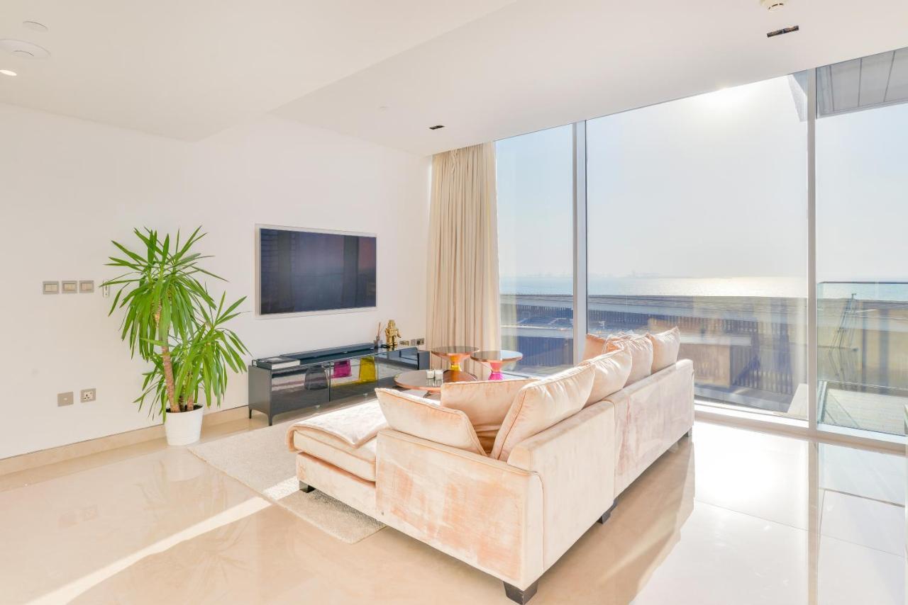 Posh 2 Bedroom Oceanfront Apt In The Heart Of Bluewaters Island Dubai Eksteriør billede